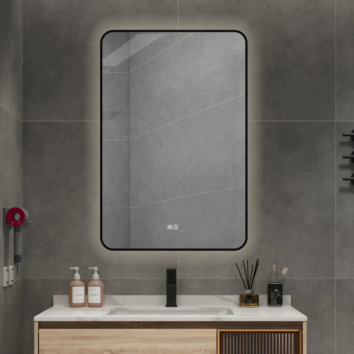 Back-lit Framed Bathroom LED Vanity Mirror - LEDBMF218