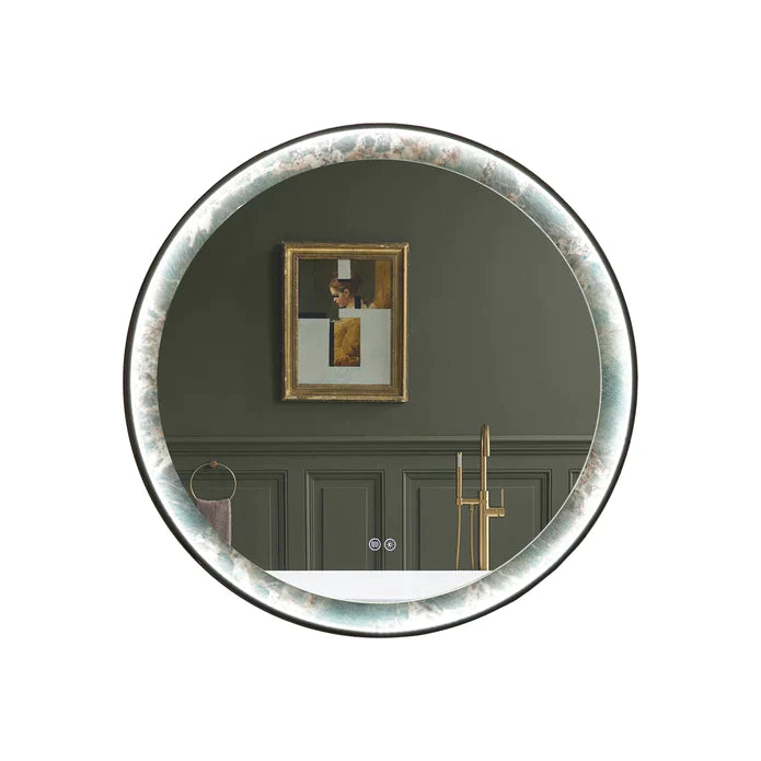 Bathroom LED Vanity Mirror (Amazon Green Background) - LEDBMF624-GSLAB