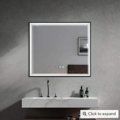 Framed Front Light LED Mirror - LMF210A