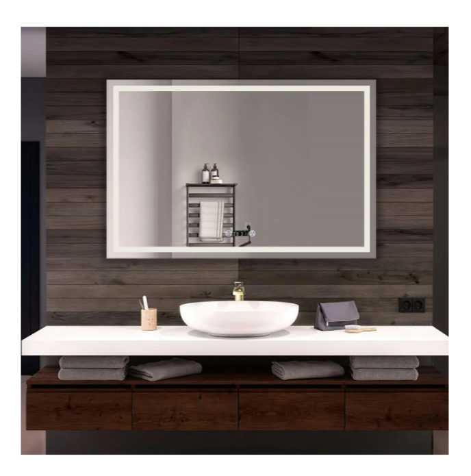 Bathroom LED Vanity Mirror w/ Built-in Bluetooth Speaker - MSL-105T