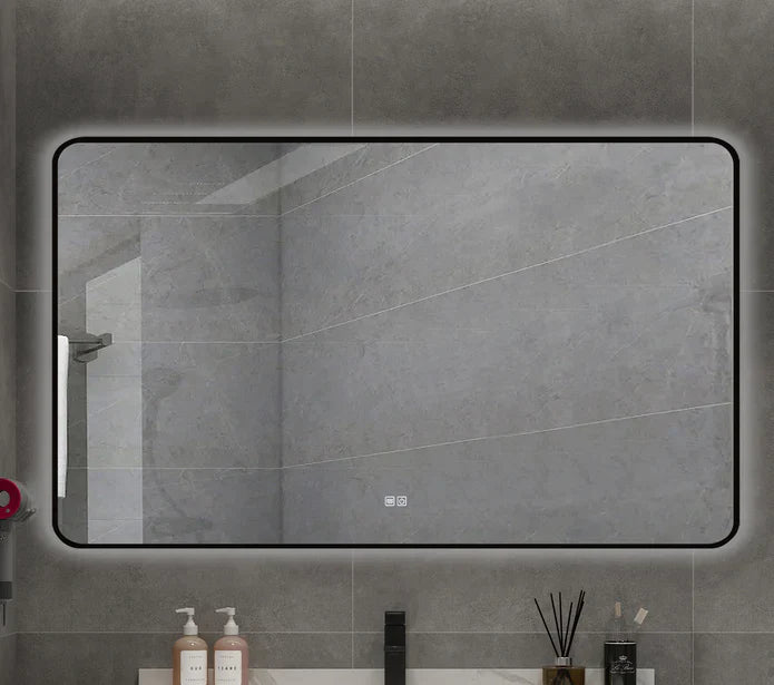 Back-lit Framed Bathroom LED Vanity Mirror - LEDBMF218