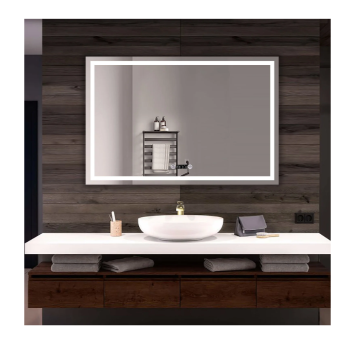 Bathroom LED Vanity Mirror w/ Built-in Bluetooth Speaker - MSL-105T