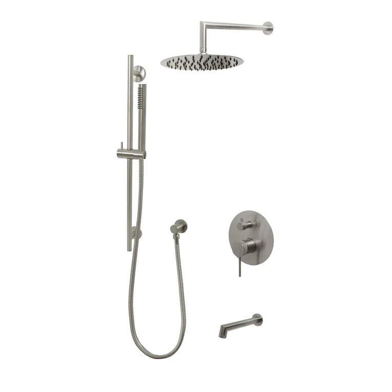 3-Way Pressure Balanced Shower System W/ Sliding Bar F55200-W10ATS