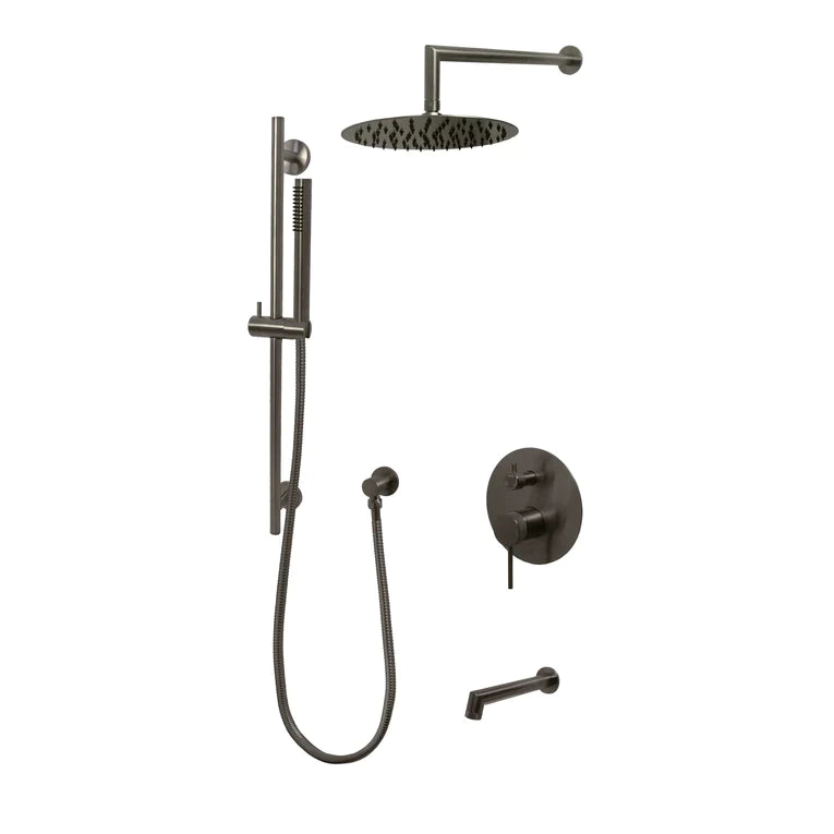 3-Way Pressure Balanced Shower System W/ Sliding Bar F55200-W10ATS