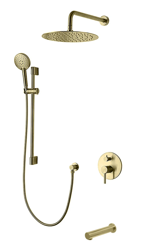 Three Way Pressure Balanced Shower System - F55104-4C12ATS