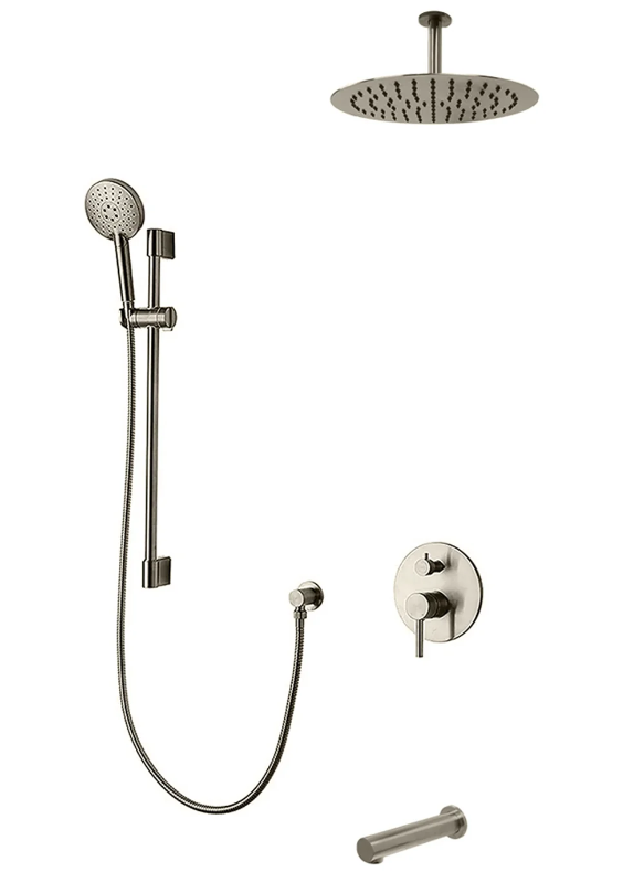 Three Way Pressure Balanced Shower System - F55104-4C12ATS