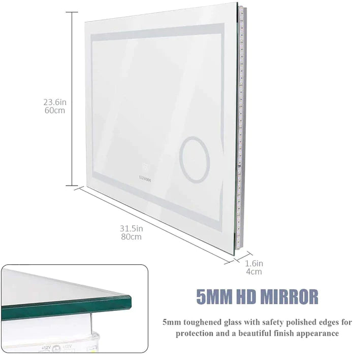 Bathroom LED Vanity Mirror - MSL-815