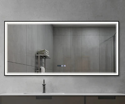 Framed Front Light LED Mirror - LMF210A
