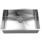 Single Undermount Sink - 26" - Stainless Steel