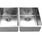 Double Undermount Sink - 34" - Stainless Steel