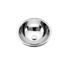 Undermount Round Sink - 16.25" - Polished Stainless Steel