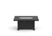 FlameHaus Blaze Propane Gas Fire Table - 55,000-BTU - 52-in - Black Aluminum - Image 4