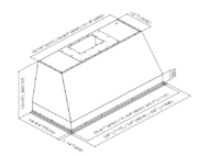 Maxair Range Hood -Built-In- 1000 CFM - Stainless Steel - 36" - Image 4