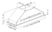 Range Hood -Built-In- 600 CFM - Stainless Steel - Image 4