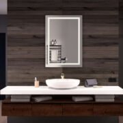 EMBRACE Bathroom LED Vanity Mirror w/ Built-in Bluetooth Speaker - Image 18