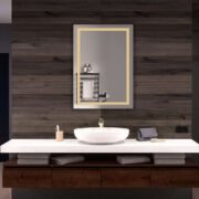 EMBRACE Bathroom LED Vanity Mirror w/ Built-in Bluetooth Speaker - Image 19