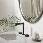 NoHo Three Holes Widespread Bathroom Faucet