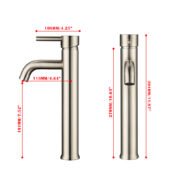 ELEGANTE Vessel Sink Bathroom Faucet - Image 8