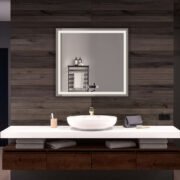 EMBRACE Bathroom LED Vanity Mirror w/ Built-in Bluetooth Speaker - Image 12