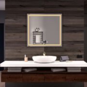EMBRACE Bathroom LED Vanity Mirror w/ Built-in Bluetooth Speaker - Image 13