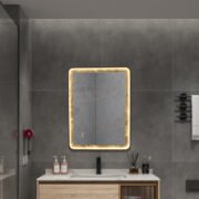 INFINITY RD Singtered Stone Bathroom LED Vanity Mirror - Image 6