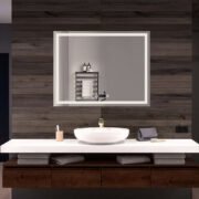 EMBRACE Bathroom LED Vanity Mirror w/ Built-in Bluetooth Speaker - Image 9