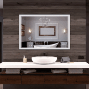 INFINITY SP Front-lit Framed Bathroom LED Vanity Mirror