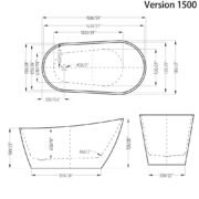 BANANA One Piece Bathtub - Image 3