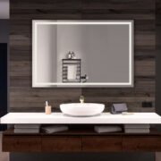 EMBRACE Bathroom LED Vanity Mirror w/ Built-in Bluetooth Speaker - Image 3