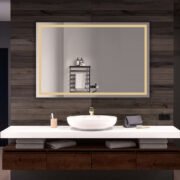 EMBRACE Bathroom LED Vanity Mirror w/ Built-in Bluetooth Speaker - Image 4