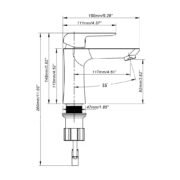 BOSTON Single Hole Bathroom Faucet - Image 7