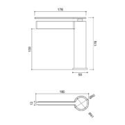 MATTHEW 625 Single Hole Bathroom Faucet - Image 3