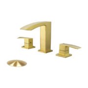 SATRO Three Holes Widespread Bathroom Faucet