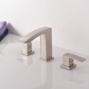 SATRO Three Holes Widespread Bathroom Faucet - Image 2