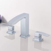 SATRO Three Holes Widespread Bathroom Faucet - Image 5