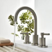 ELEGANTE Three Holes Widespread Bathroom Faucet - Image 7