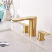 TIMELYSS Three Holes Widespread Bathroom Faucet - Image 12