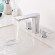 TIMELYSS Three Holes Widespread Bathroom Faucet - Image 4