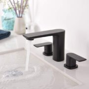 TIMELYSS Three Holes Widespread Bathroom Faucet - Image 10
