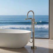 ELEGANTE Freestanding Bathtub Faucet - Image 4
