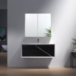 LED Mirror with Medicine Cabinet