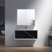 LED Mirror with Medicine Cabinet