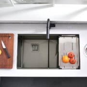 32" Workstation Undermount Double Bowls 50/50 Kitchen Sink In 16 Gauge - Image 5