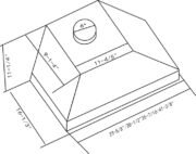 Maxair Range Hood -Built-In- 600 CFM - Stainless Steel - Image 3