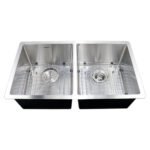 30" Mission Undermount Kitchen Sink-18G Double Bowl