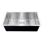 30" Mission Undermount Kitchen Sink-18G Single Bowl