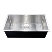 30" Mission Undermount Kitchen Sink-18G Single Bowl