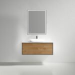 Modern Wallmount Vanities Single Drawer - WV0811WD