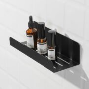 Shower Storage Shelf - Black
