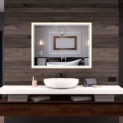 INFINITY SP Front-lit Framed Bathroom LED Vanity Mirror - Image 7